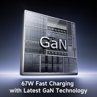 Mcdodo CH-4110 Gan Fast Charger w/ Retractable Cable 67W (Black)