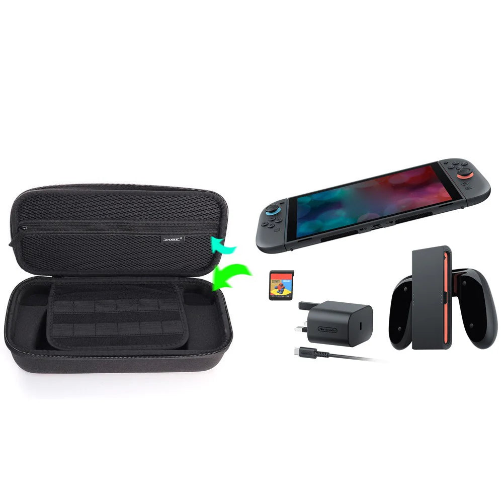Dobe Storage Case for Nintendo Switch 2 Black TNS-3176S