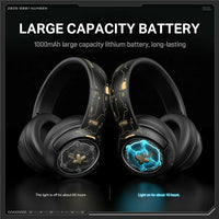 Onikuma GT802 Space Capsule Tri-Mode Wireless Gaming Headset Black