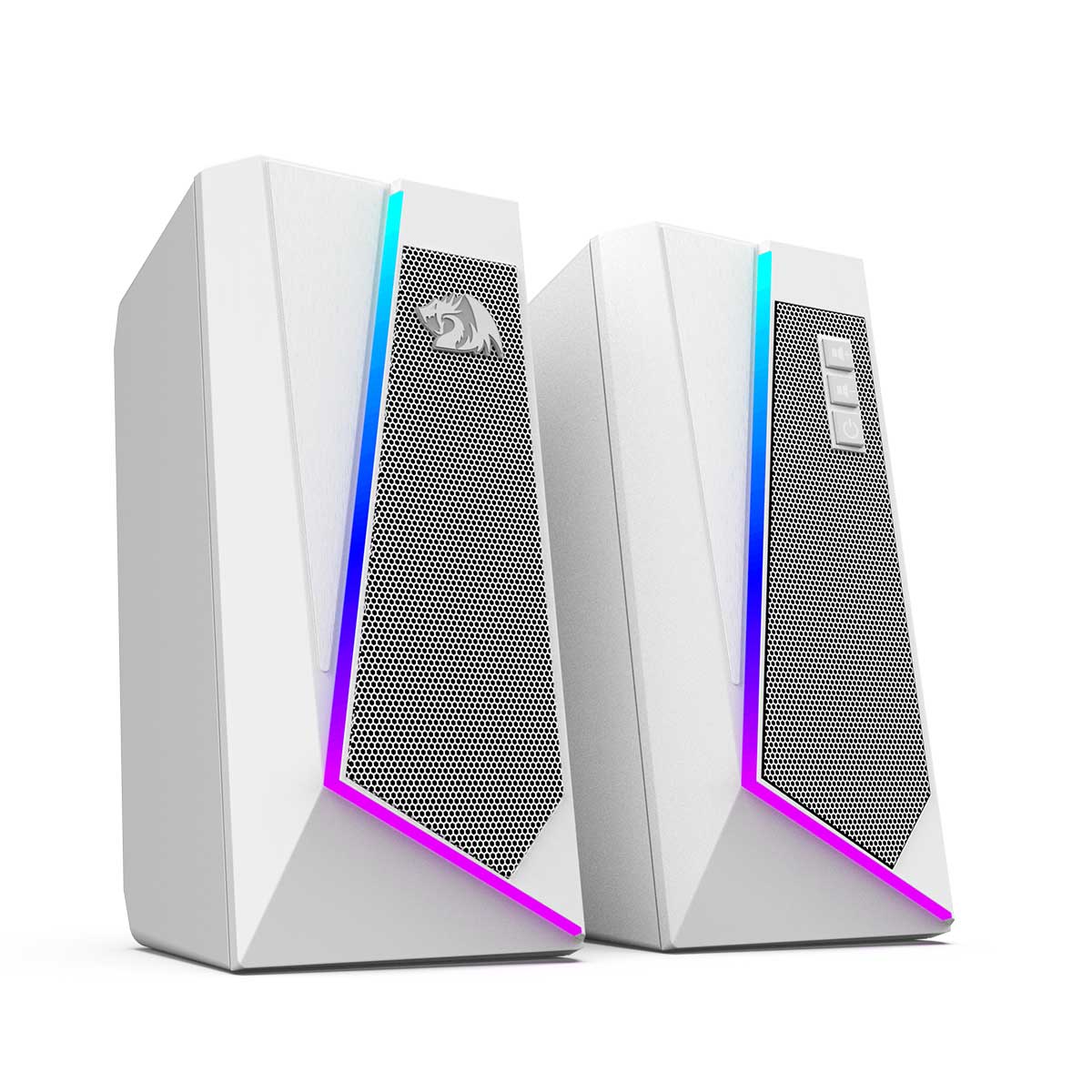 Redragon Anvil Stereo Gaming Speaker White GS520W