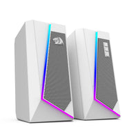 Redragon Anvil Stereo Gaming Speaker White GS520W