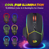 Redragon Axe RGB Wireless Gaming Mouse (M814RGB-PRO)