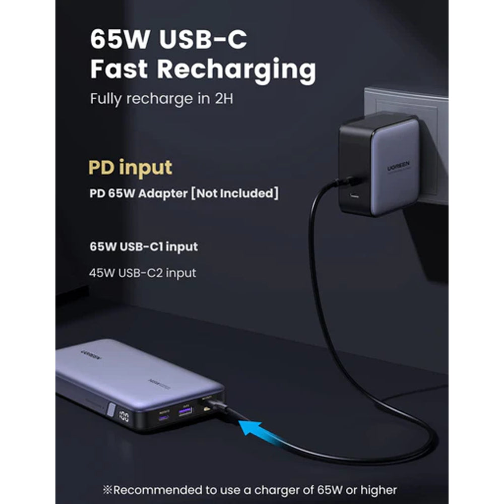 UGREEN 25000MAH PD 145W Fast Charging Power Bank [PB205/90597A]