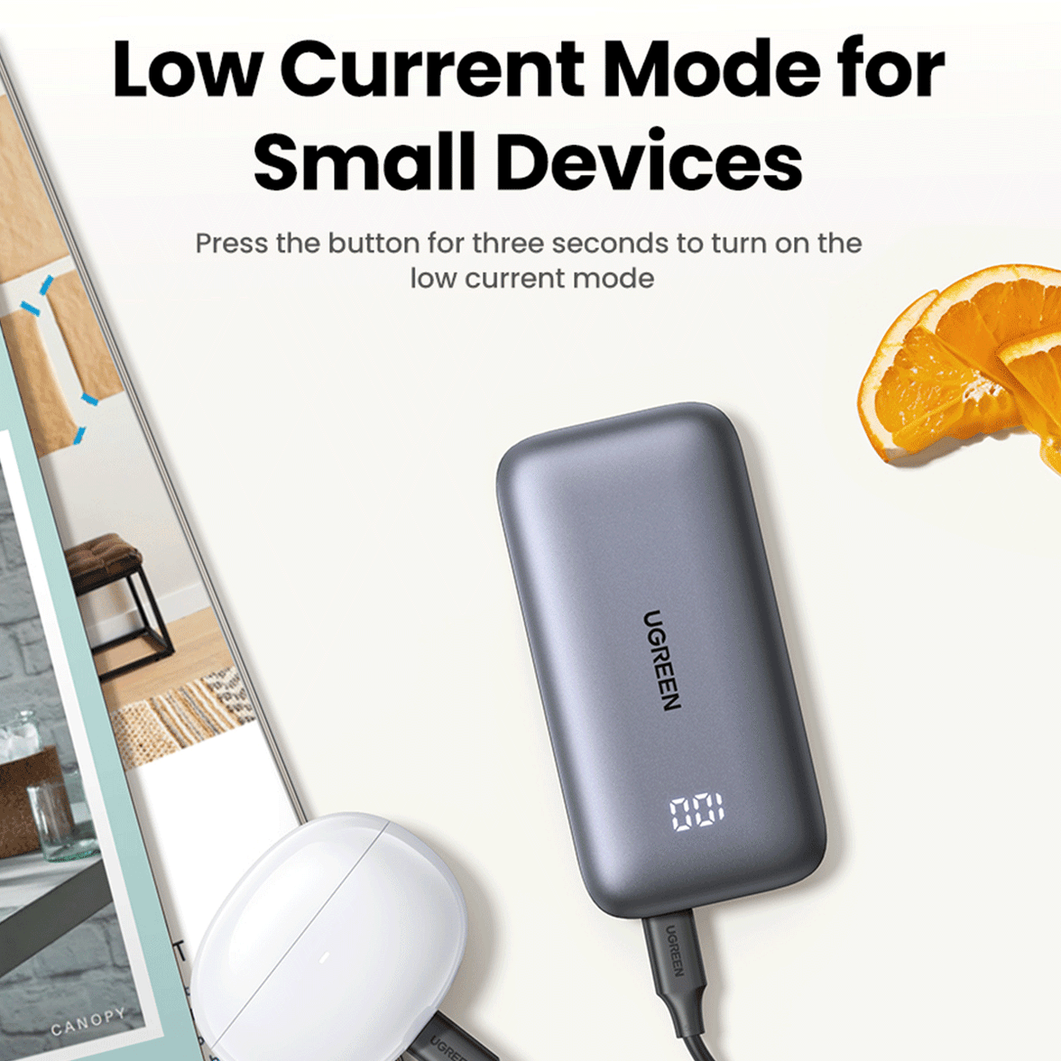 UGREEN Mini Quick Charging 30W Powerbank 10000mah [PB502/25185]