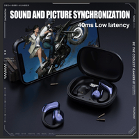 Onikuma T209 Wireless Earphones (Black/Blue)