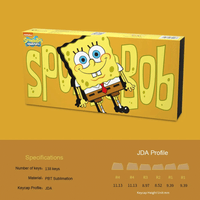 Akko SpongeBob JDA PBT Keycap Set 138 Keys
