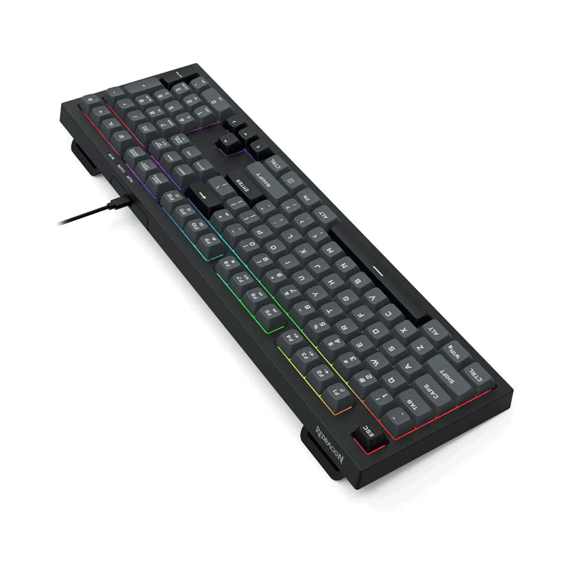 Redragon (K518-RGB-C) CRUX 108 Key Wired RGB Membrane Gaming Keyboard