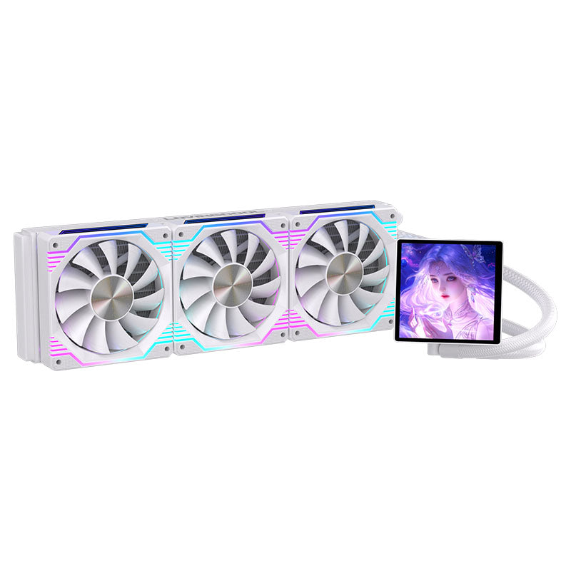 Lovingcool 360mm ARGB Liquid Cooler with LCD Screen