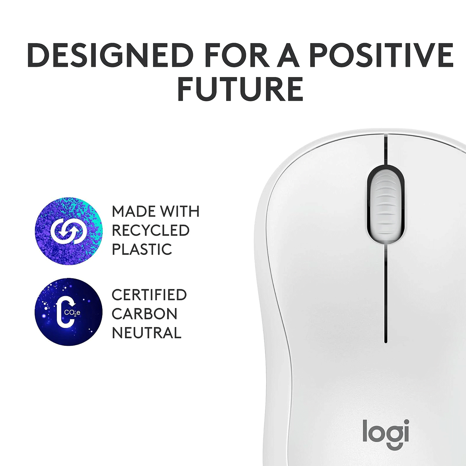 LOGITECH M240 Silent BT Mouse [Off White]