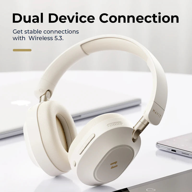 Havit H668BT Active Noise Cancelling Wireless Headphones