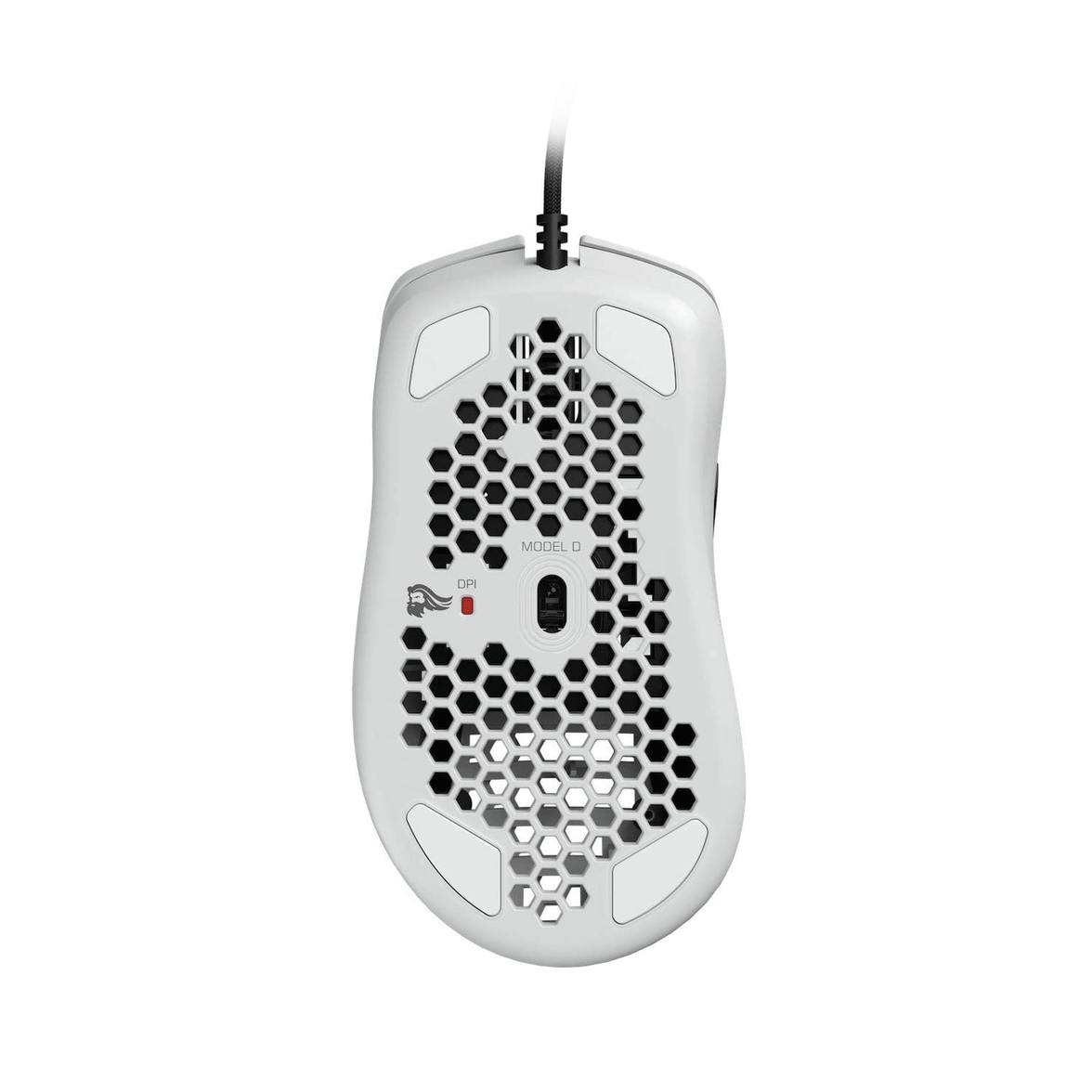 Glorious Model D Wired RGB Gaming Mouse [Glossy White]