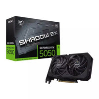 MSI GeForce RTX 5050 8GB GDDR6 Shadow 2X OC Graphics Card
