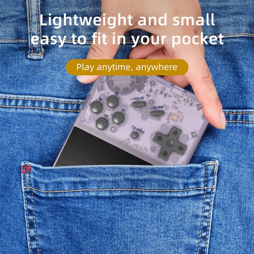 ANBERNIC RG35XX Retro Handheld Gaming Console iPS Screen Video 3.5” Classic Gaming Emulator