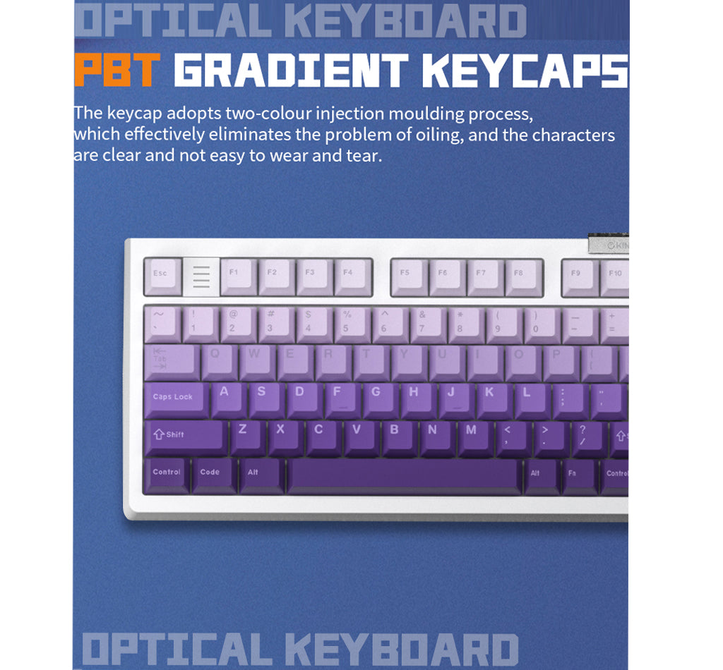 Darmoshark Top98 RGB Wired Gaming Keyboard