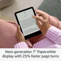 Amazon Kindle Paperwhite 16GB 12th Gen – Our fastest Kindle ever, with new 7" glare-free display and weeks of battery life 2024