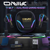 Onikuma T27 Wireless Earphone Black