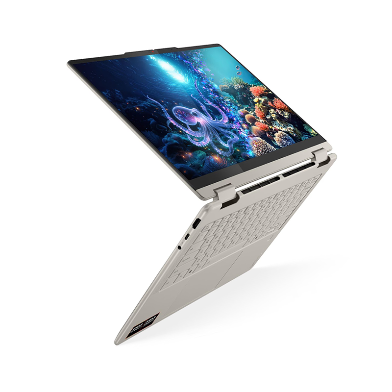 Lenovo Yoga 7 2-in-1 Copilot+ PC - 14" 2K OLED Touchscreen AMD Ryzen AI 5 -340 16GB LPDDR5X RAM / 512GB SSD AMD Radeon 840M Graphics Win 11 Seashell