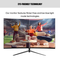 GXM GX24RFA 24” VA FHD 200Hz Curved Gaming Monitor