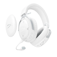 HyperX Cloud III S Wireless Gaming Headset for PC/PS5/PS4/N-Switch/Mobile White (AX6G1AA)
