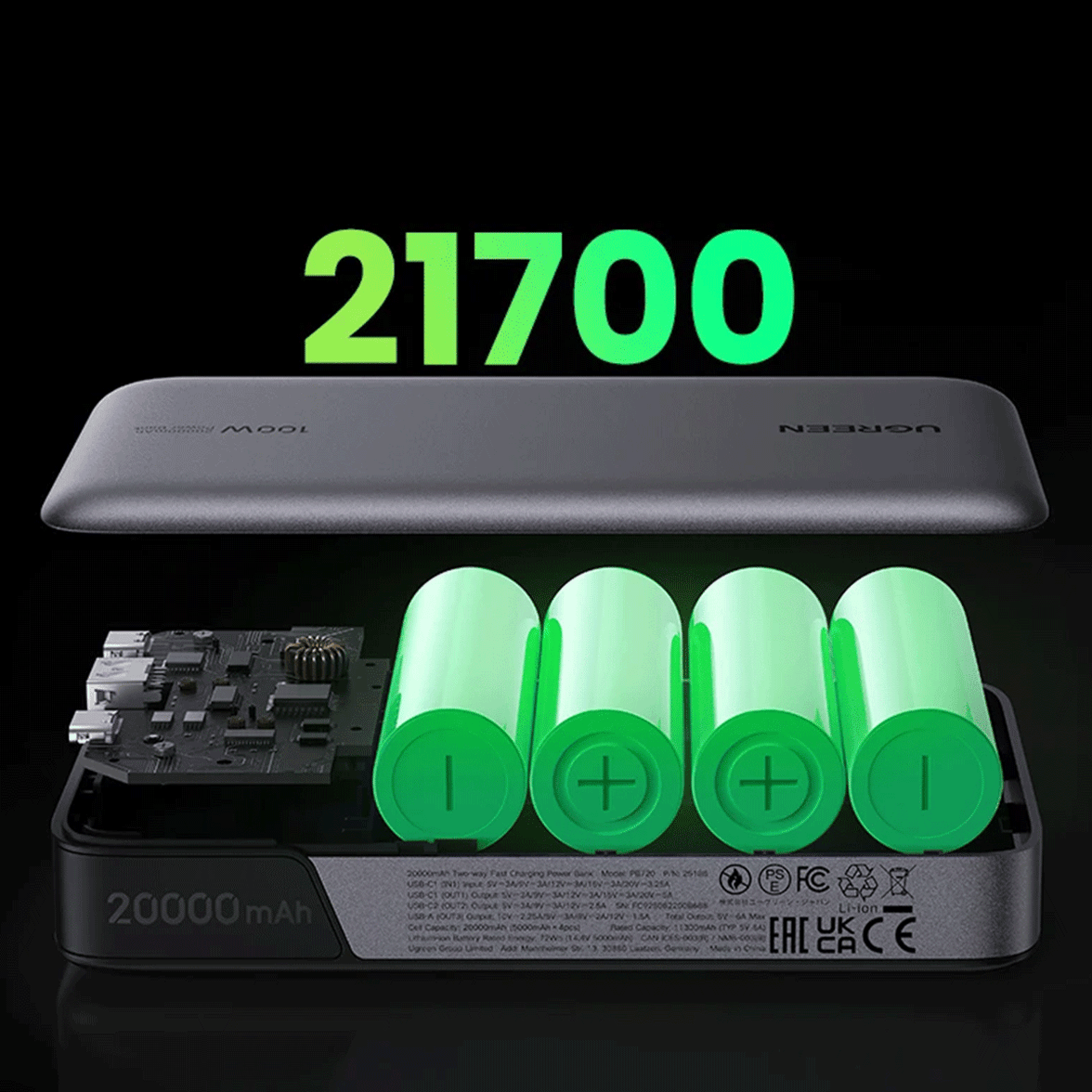 UGREEN 20000mAh 100W Powerbank [PB207/25188]