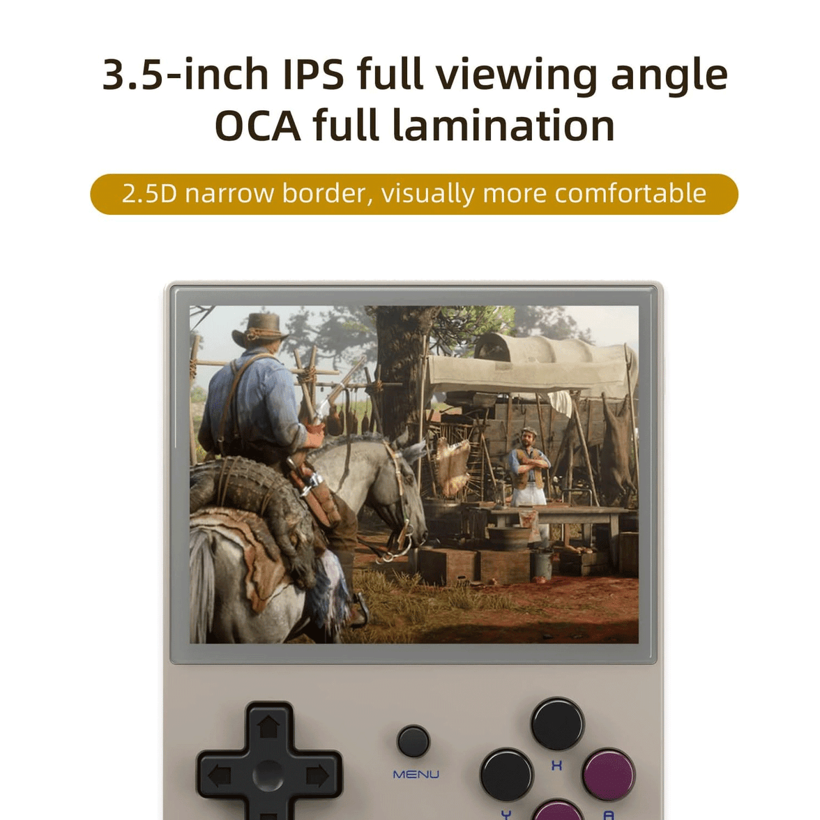 ANBERNIC RG35XX Retro Handheld Gaming Console iPS Screen Video 3.5” Classic Gaming Emulator