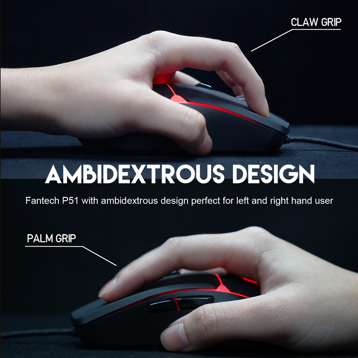Fantech 5in1 Gaming Power Bundle Black (P51)