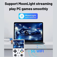 ANBERNIC RG353V Retro Handheld Gaming Console 3.5” iPS Multi-Touch Screen LPDDR4 Android & Linux Wi-Fi Game Player