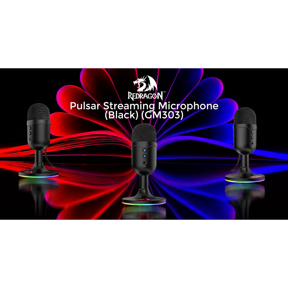 Redragon GM303 PULSAR Streaming Microphone