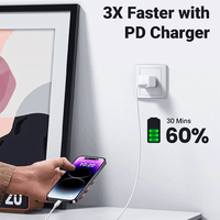 UGREEN Lightning to Type-C 2.0 Male Cable - 1.5M (Silver) [US304/70524]