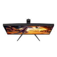 AOC U27G4XM 27" UHD (3840x2160) Dual Mode (4K @ 160Hz or FHD @ 320Hz) 1ms Fast IPS MiniLED Dual Gaming Monitor with Tilt, Height, Pivot & Swivel Adjustment (Black/Red)