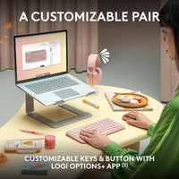 Logitech K380S Pebble Keys 2 Keyboard Tonal