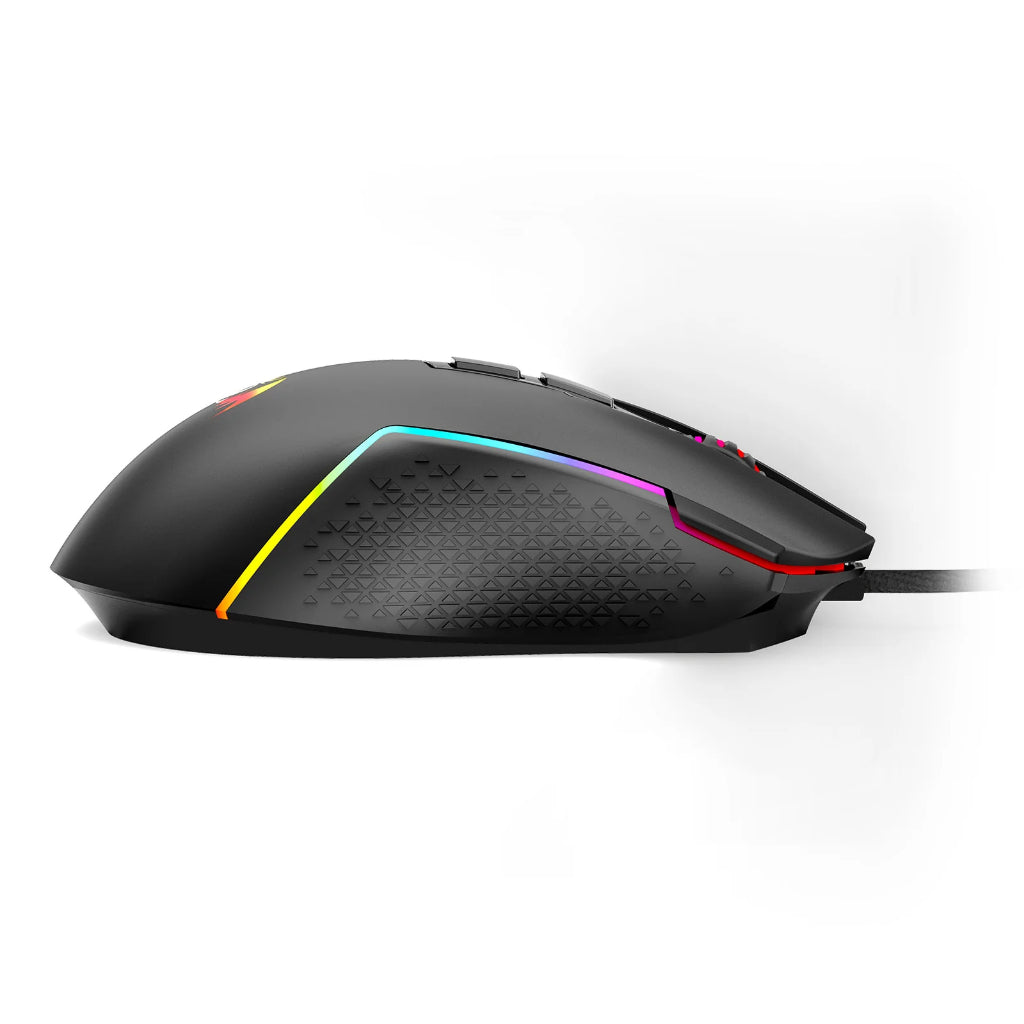 REDRAGON M613-RGB Trident Lite Wired Gaming Mouse (Black)