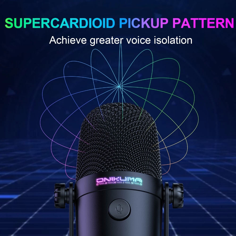 ONIKUMA M830 RGB Microphone