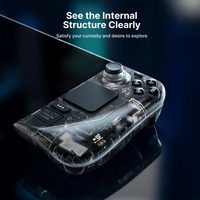 JSAUX Transparent Shell Series Front Cover for Steam Deck - PC0108