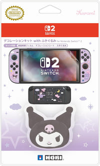 [PRE-ORDER] Hori Decoration Kit + Toy Cleaner Sanrio Series for Nintendo Switch 2 (Kuromi) NSX-237A