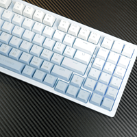 E-Yooso Z-94 Tri-Mode RGB 94 Keys Hot Swappable Mechanical Keyboard Gradiant Blue Linear White Switch