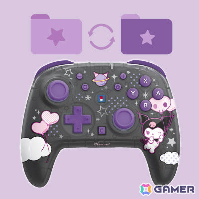 [PRE-ORDER] Hori HORIPAD Turbo Sanrio Series for Nintendo Switch 2 (Kuromi) NSX-254A