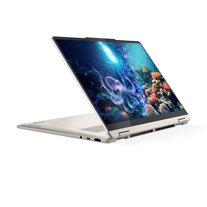 Lenovo Yoga 7 2-in-1 Copilot+ PC - 14" 2K OLED Touchscreen AMD Ryzen AI 5 -340 16GB LPDDR5X RAM / 512GB SSD AMD Radeon 840M Graphics Win 11 Seashell