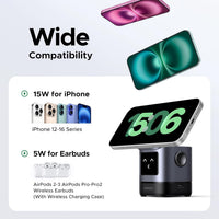 UGREEN 2-in-1 Robot Wireless Charger for IPhone + AirPods [W709/45775]