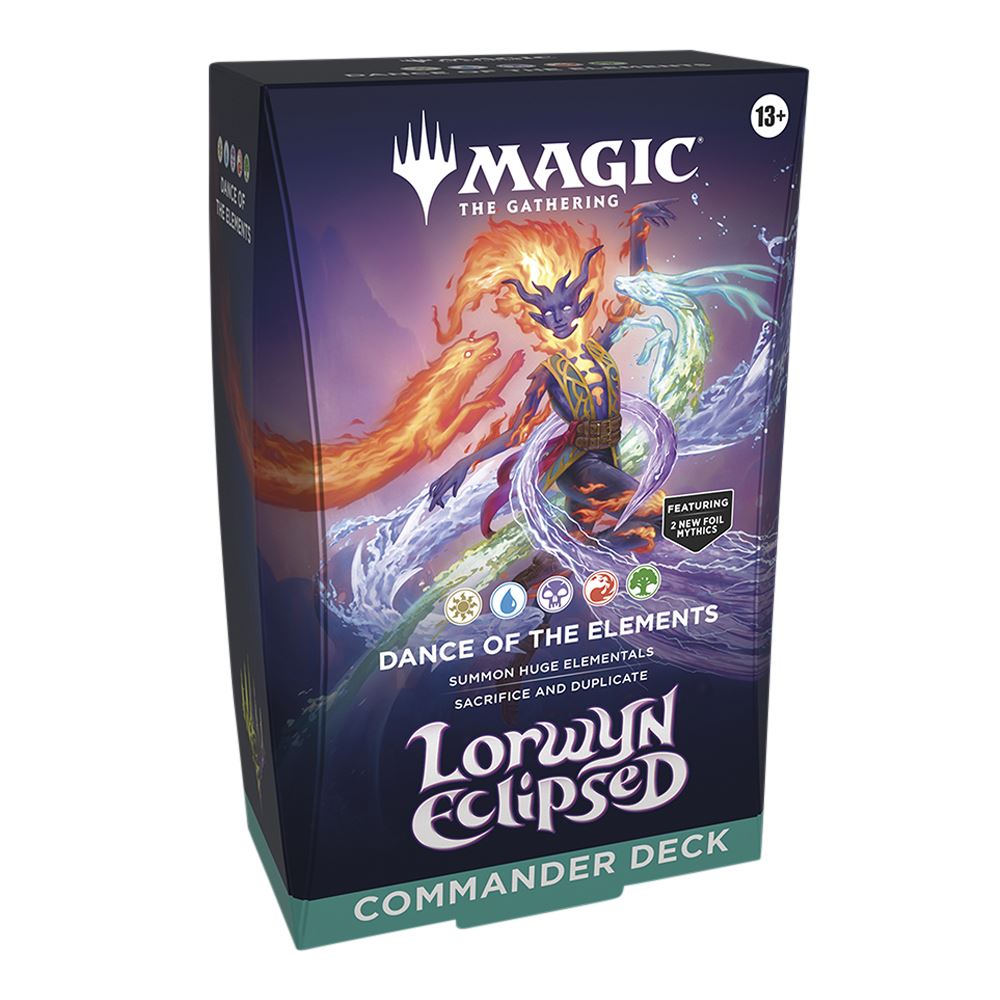 Magic The Gathering: Lorwyn Eclipsed (ECL) Commander Display (Set of 2)