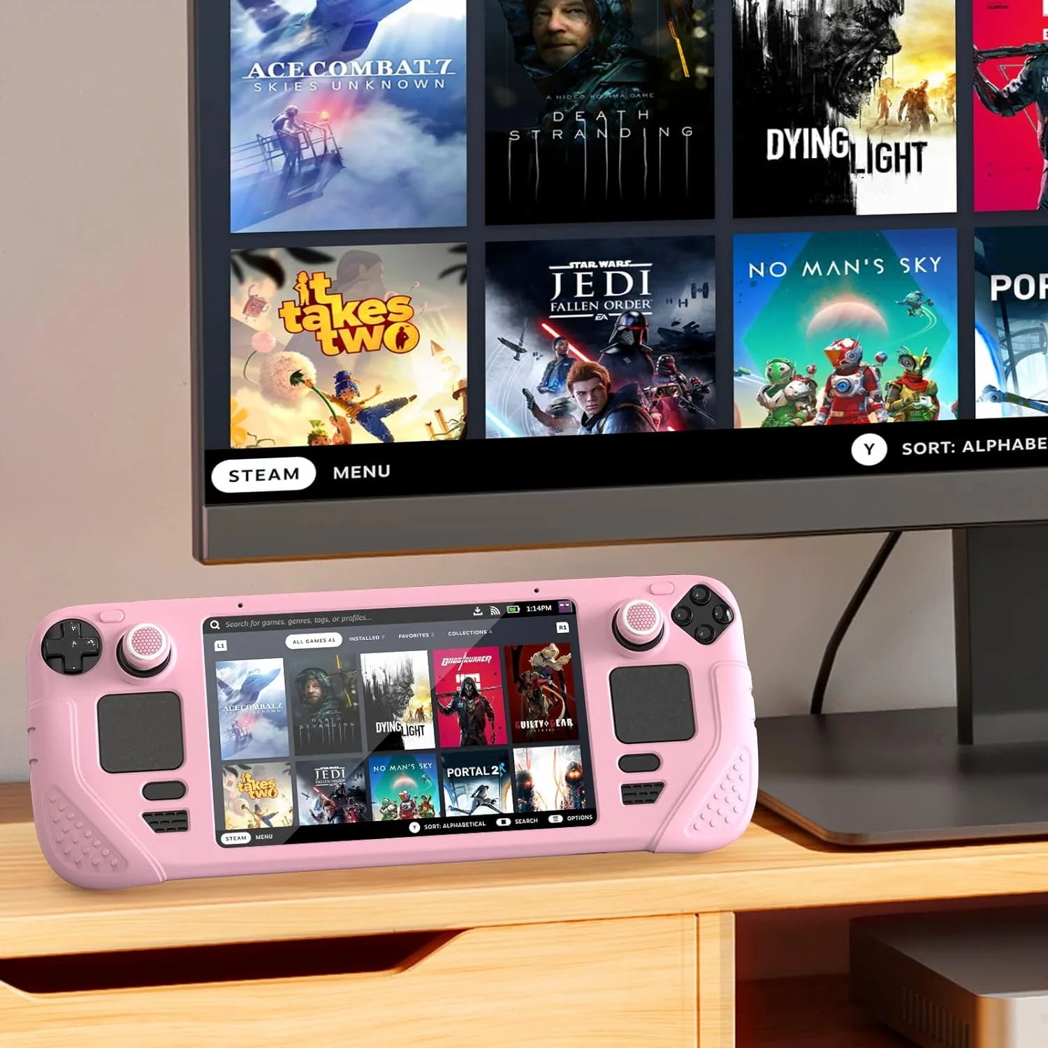 IINE Protective Case Set for Steam Deck OLED