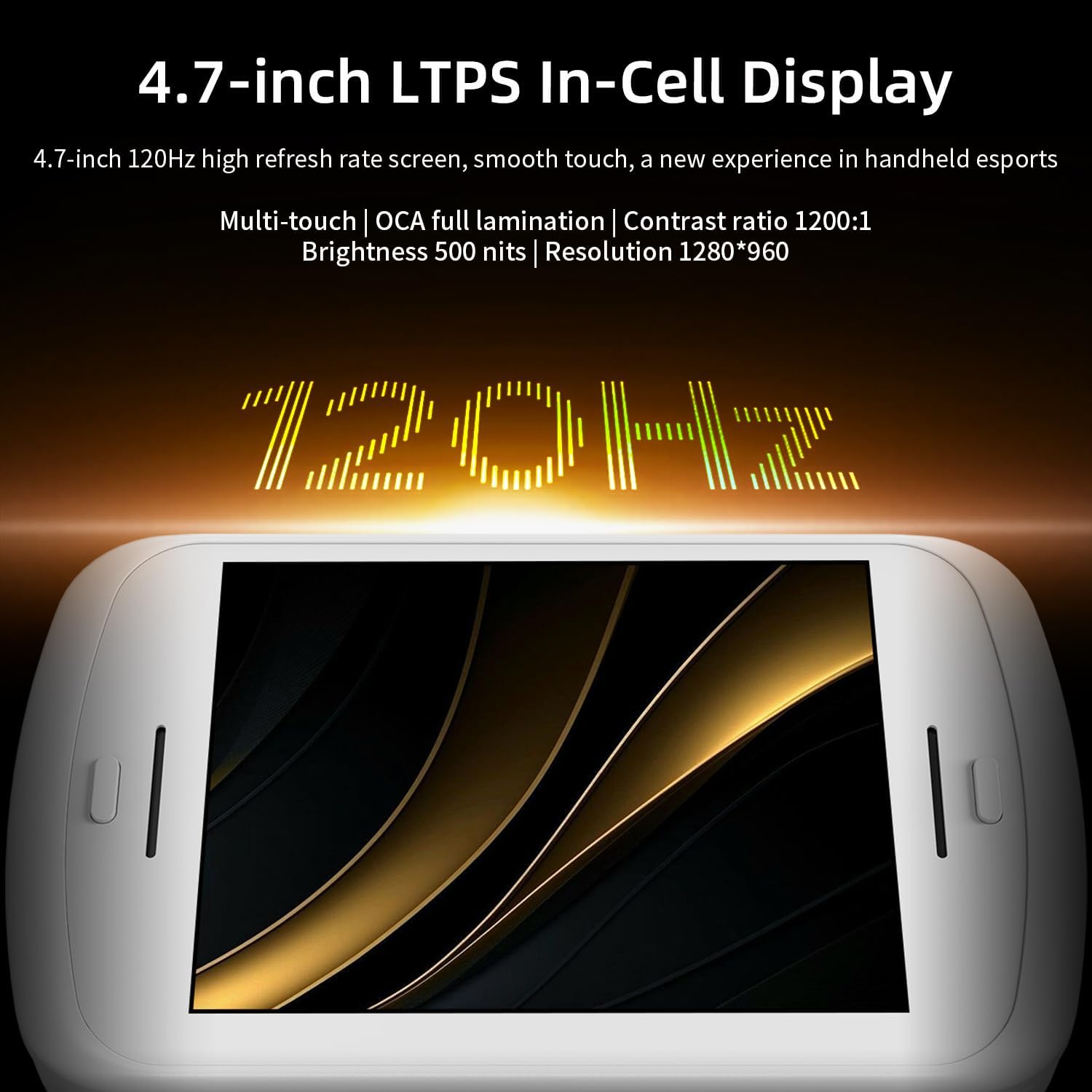 Anbernic RG Slide Portable Retro Handheld Android 13 Game Console 4.7" Unisoc T820 processor Quad-Core