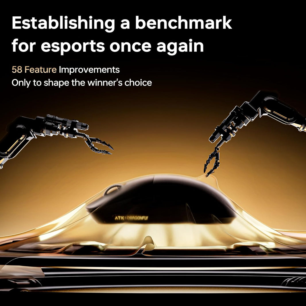 ATK A9 Air Dual Mode Wireless Gaming Mouse