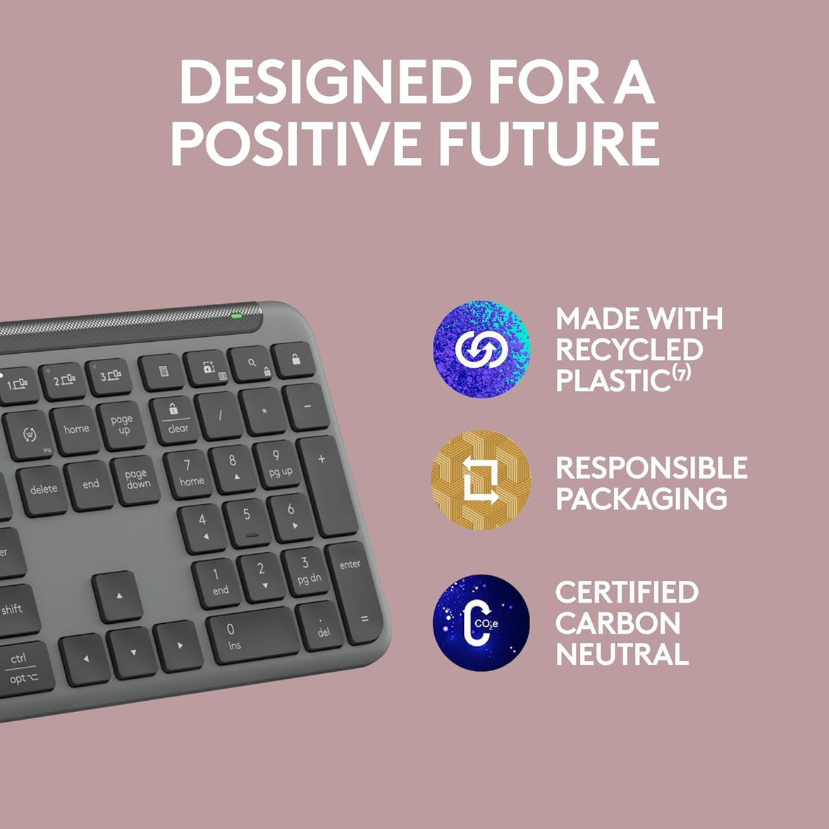 Logitech Signature Slim K950 Full-Size Wireless Keyboard