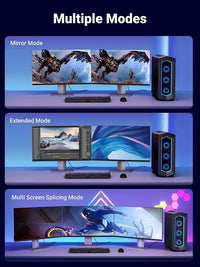 UGREEN DP 1.4 Male To Male Plastic Case Braided Cable