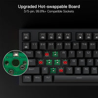 Redragon Argo RGB Keyboard Red Switch (K670-RGB)