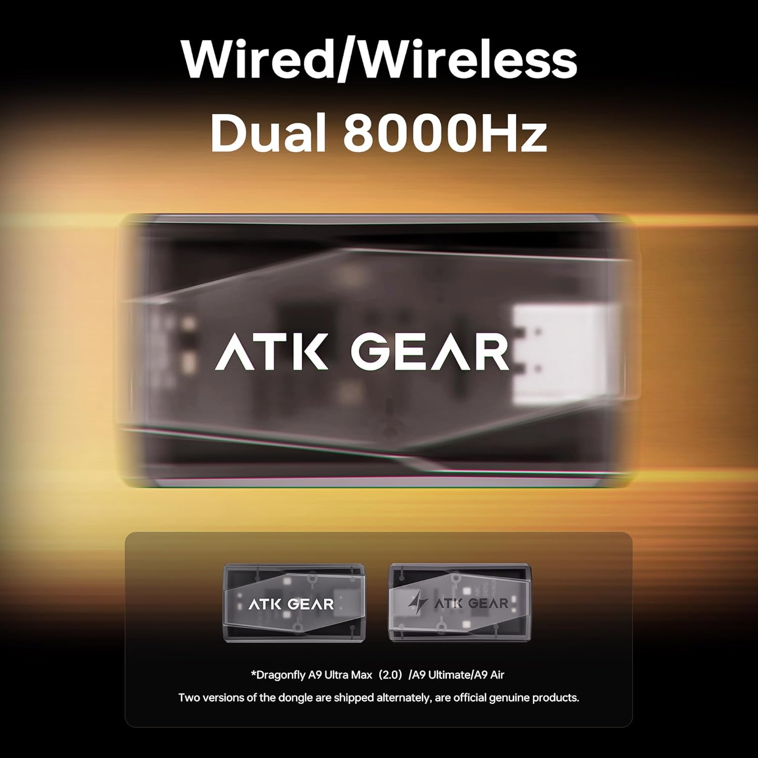 ATK A9 Air Dual Mode Wireless Gaming Mouse
