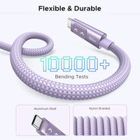 Ugreen Uno USB-C To USB-C PD 100W Fast Charging Cable Purple L509