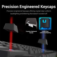 Redragon Mitra V2 Wired Keyboard Black (K551RGB-1)