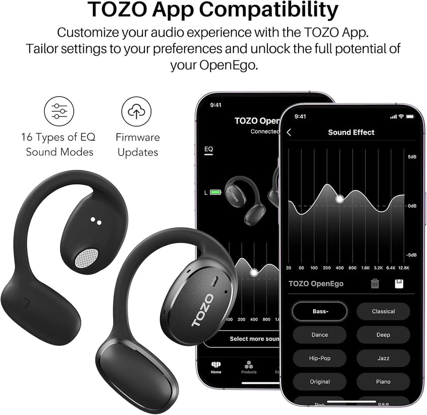 TOZO TWS Earbuds OpenEgo
